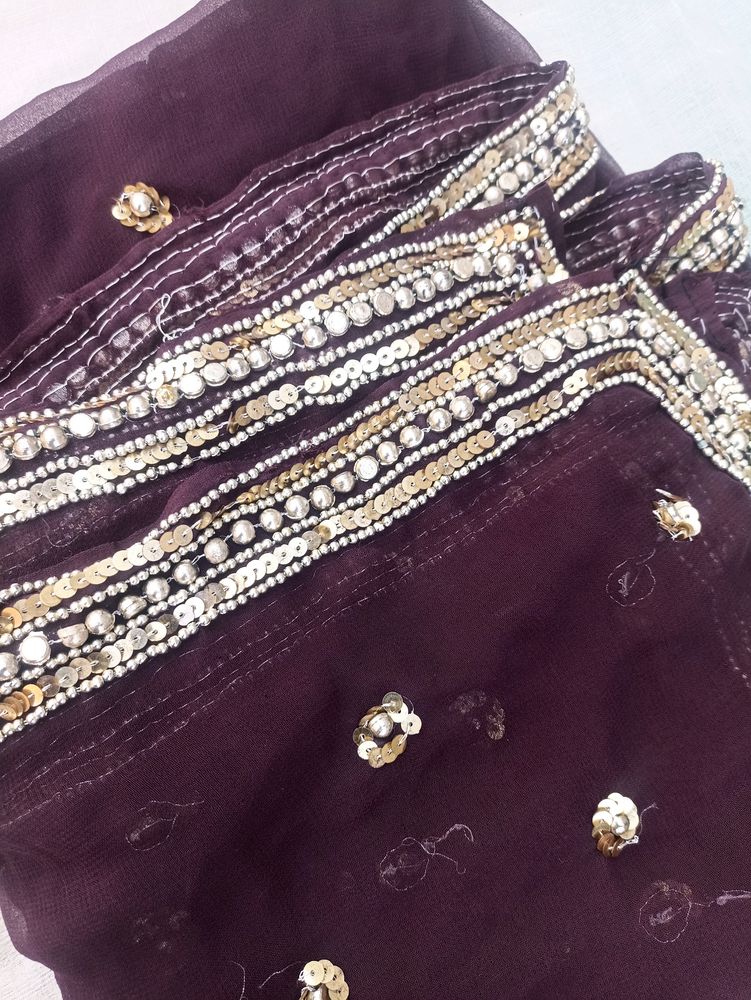 Embroidery Dupatta Never Used Beautiful Dupatt