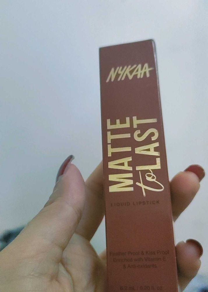 Nykaa Liquid Lipstick - Chai