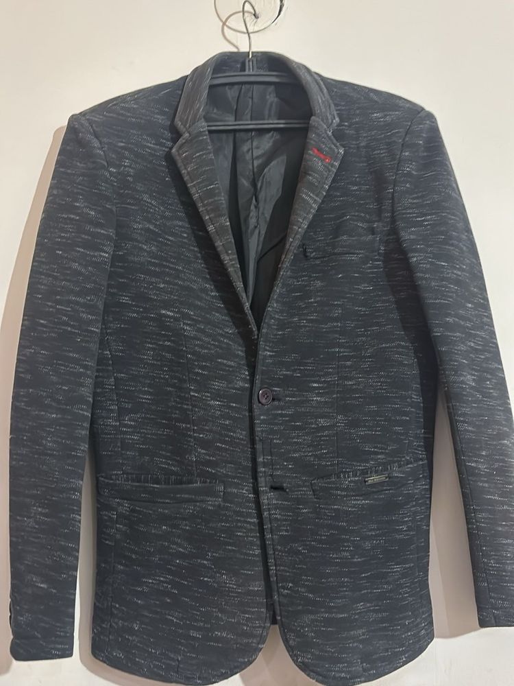 Men's Textured Blazer