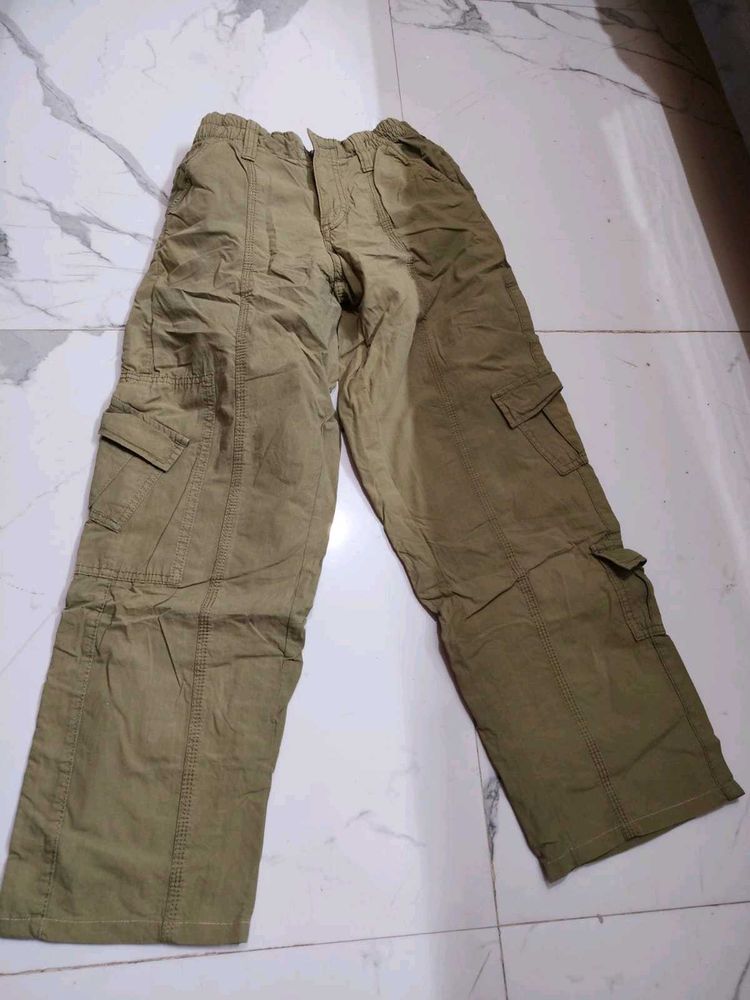 Khaki Cargo Pants