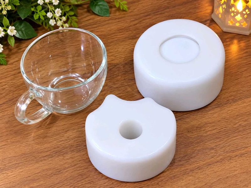 Handmade silicon cup mould