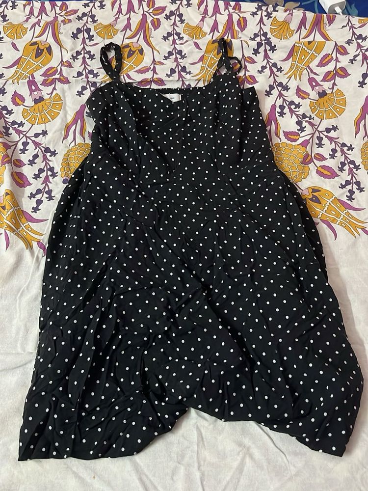 Black Polka Dot Dress