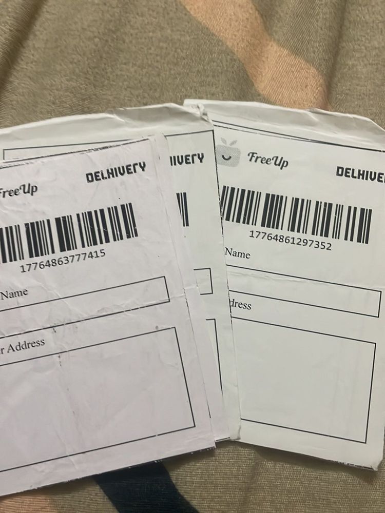 FreeUp Delivery Labels - 10 Pcs