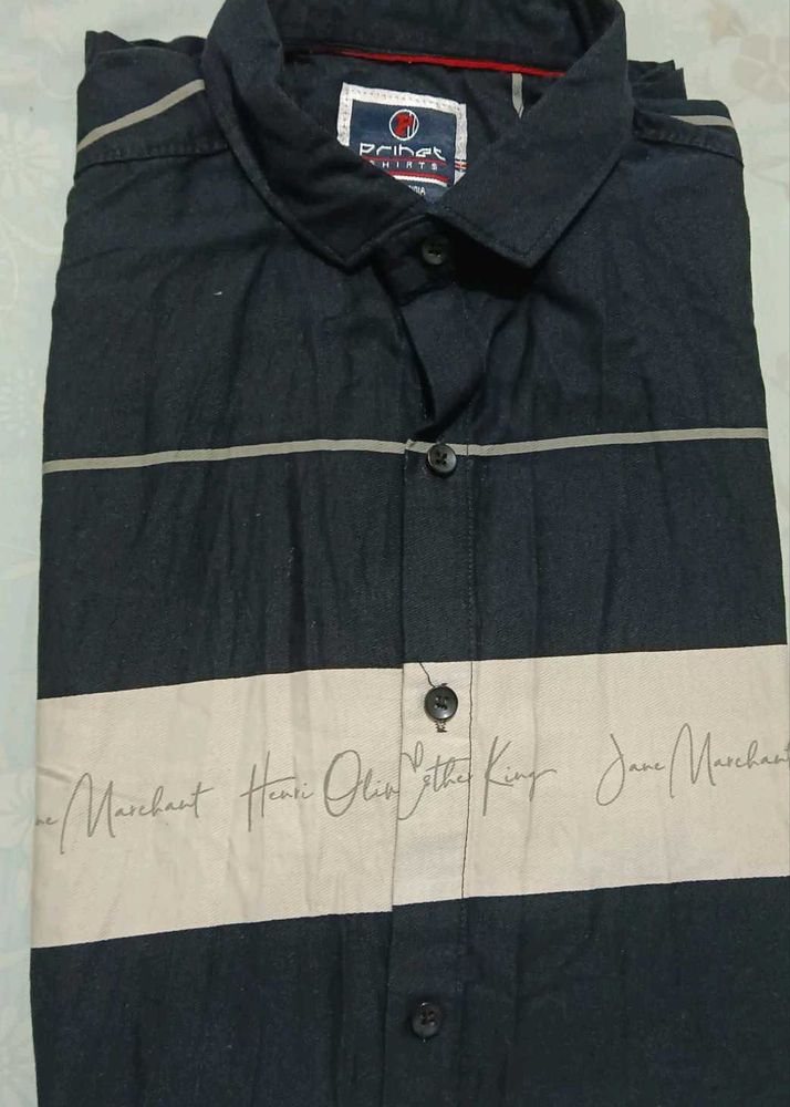 Men's Stylish Striped Casual Shirt
