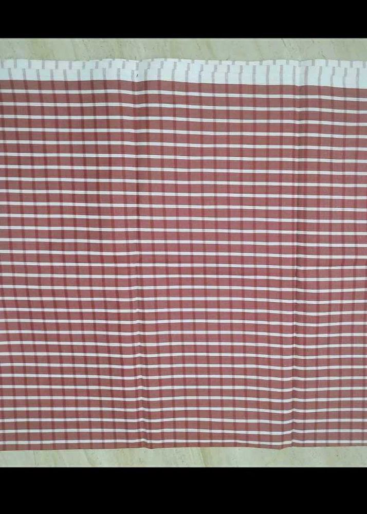 Red and White Striped shirt fabric