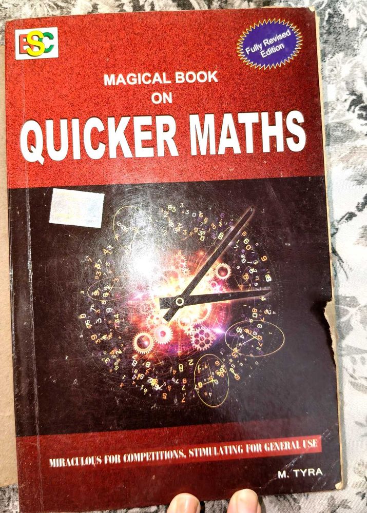 Magical Book on Quicker Maths USED