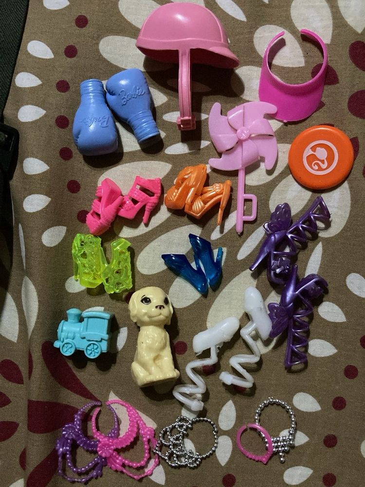 Barbie Doll Accessories Lot of 18 items