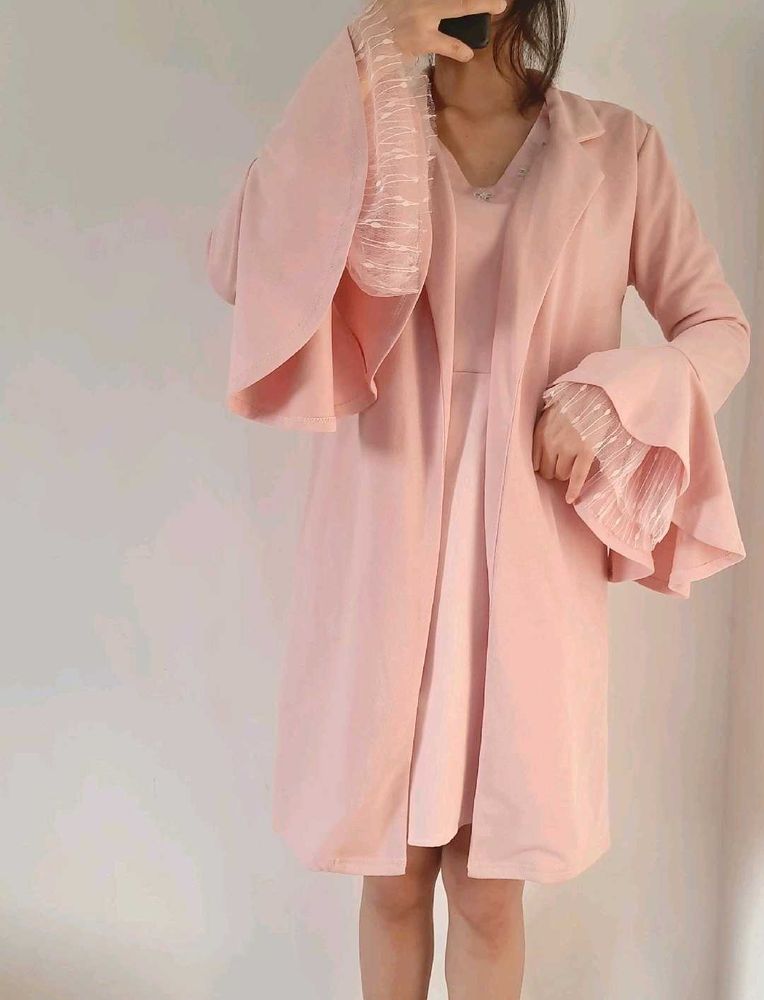 SHEIN Pink Shrug