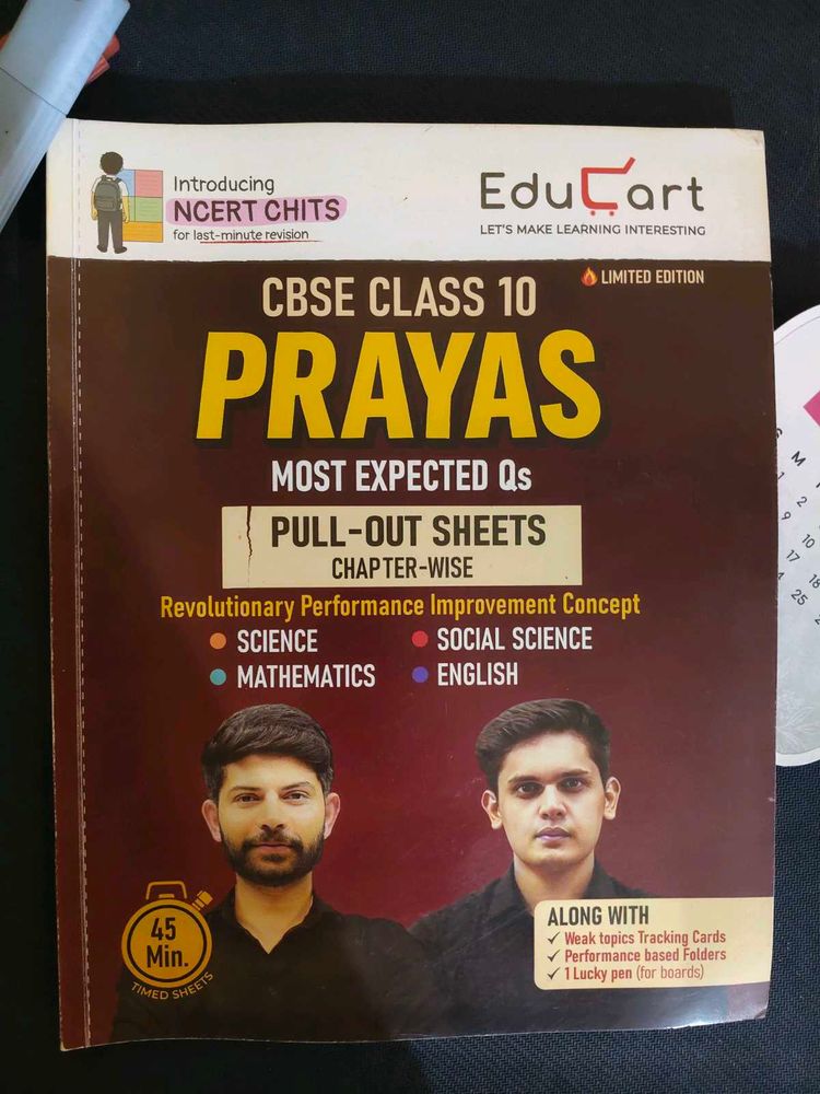 CBSE Class 10 Prayas - Most Expected Qs