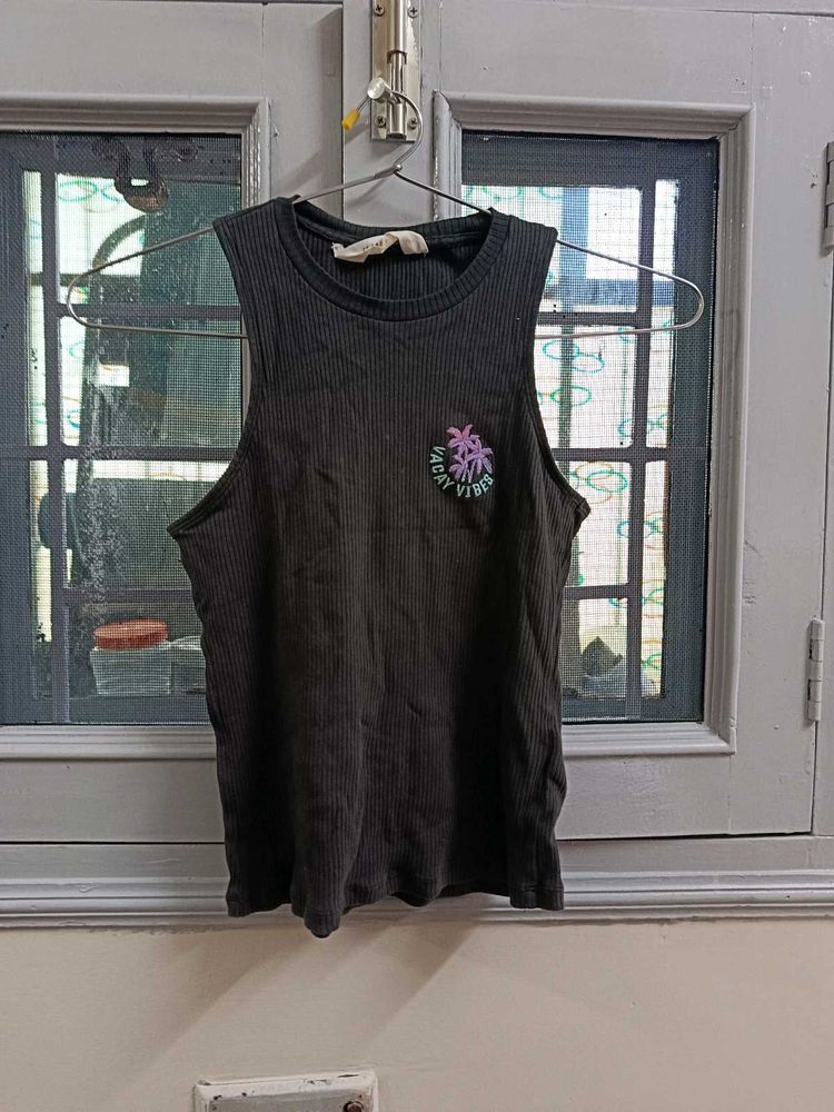 Cute Black Tank Top