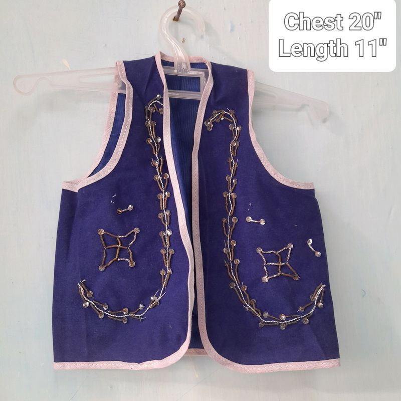 Velvet Jacket Coat For Kids