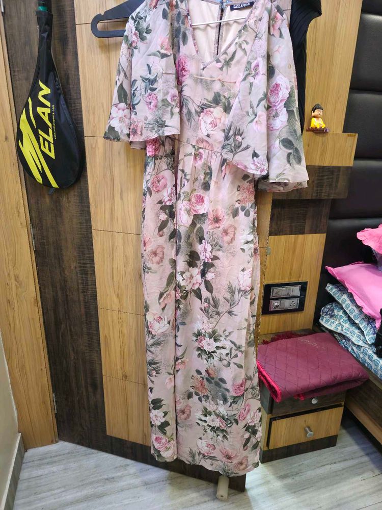 Floral Print Maxi Dress