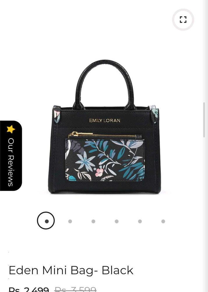 EMILY LORAN  MINI HAND BAG 100% ORIGINAL