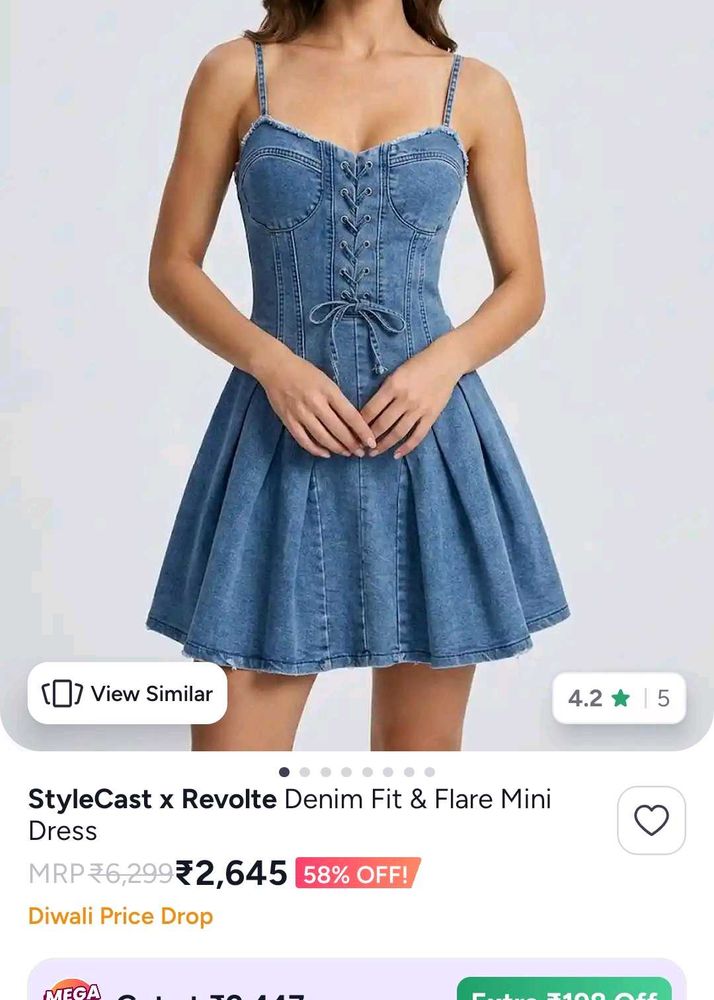 Denim Corset Dress