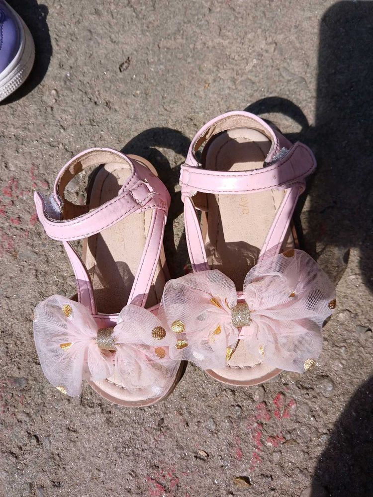 Babyoye Cute🎀   Pink Sandals