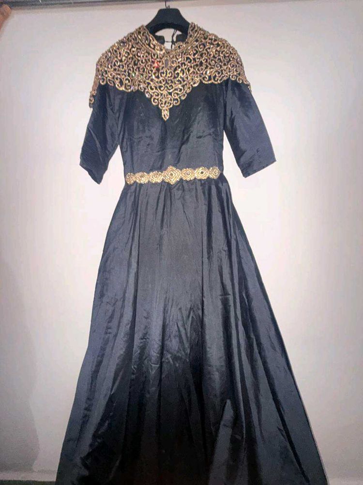 Royal Black Ethnic Dress🖤