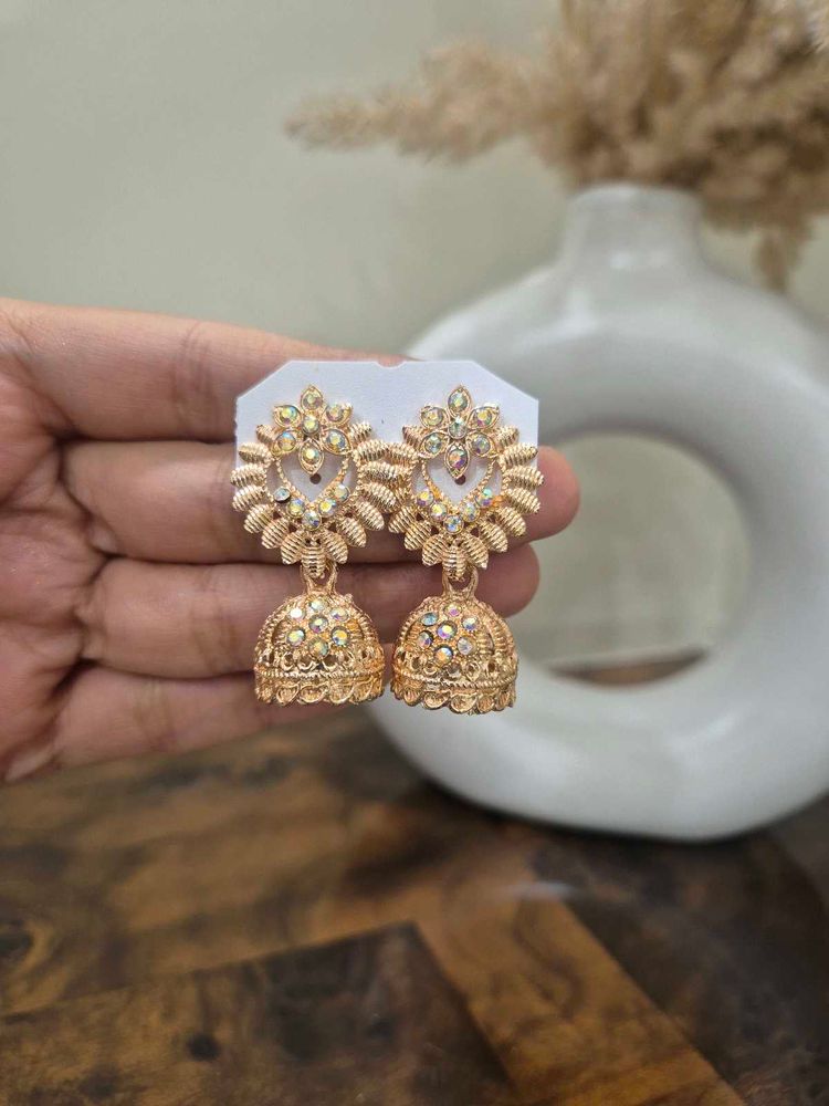 Elegant Jhumka Earrings (pack of 2)