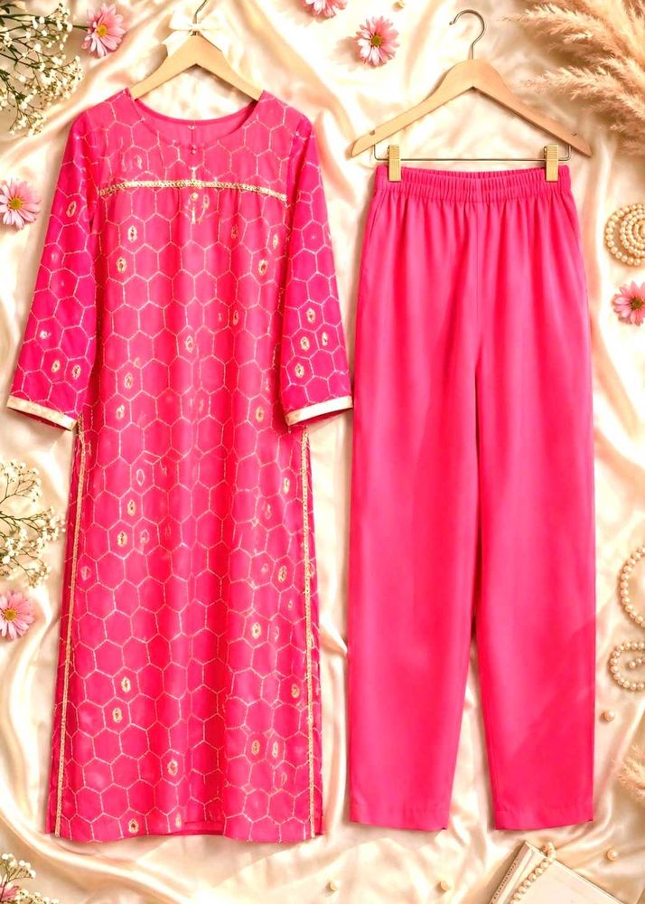 😍🫶🏻pink pakistani suit 🌸