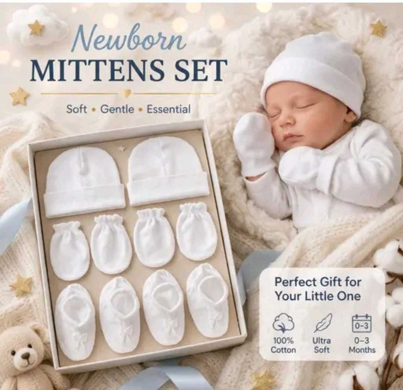Newborn Mittens Set for Baby