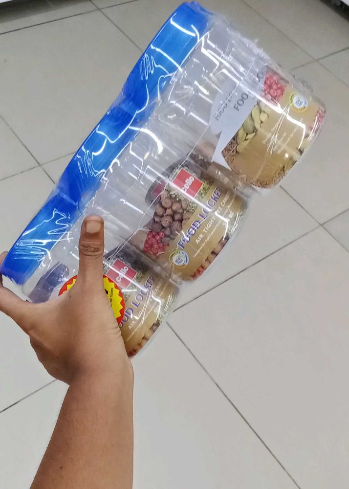 Cello Food Locker Set of 6
