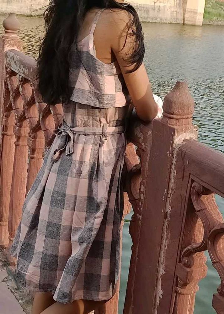 Chic Plaid Dress