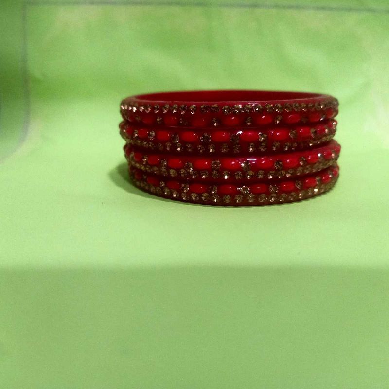 Beautiful Red Bangles