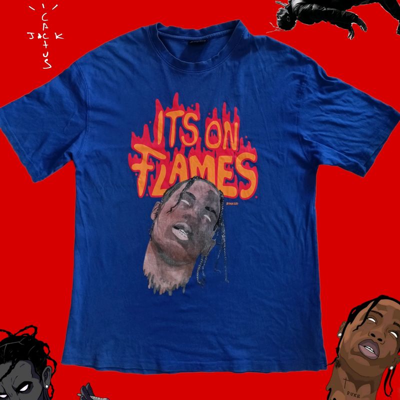 BONKERS TRAVIS SCOTT Oversized T-shirt