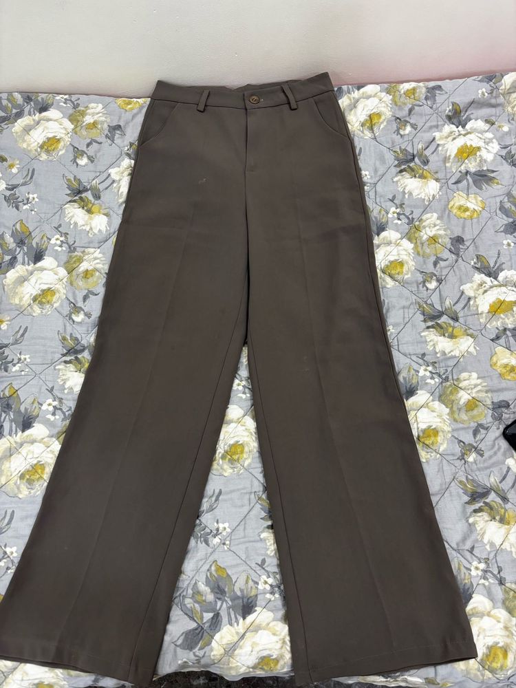 Formal Wide Leg Trousers
