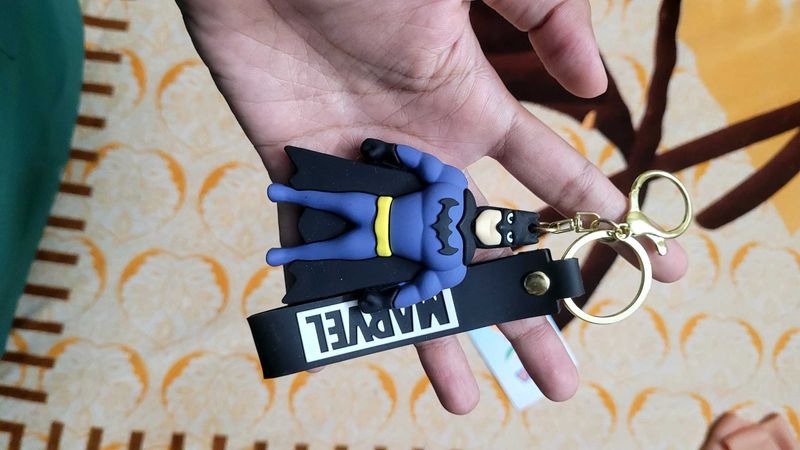Batman Marvel Keychain