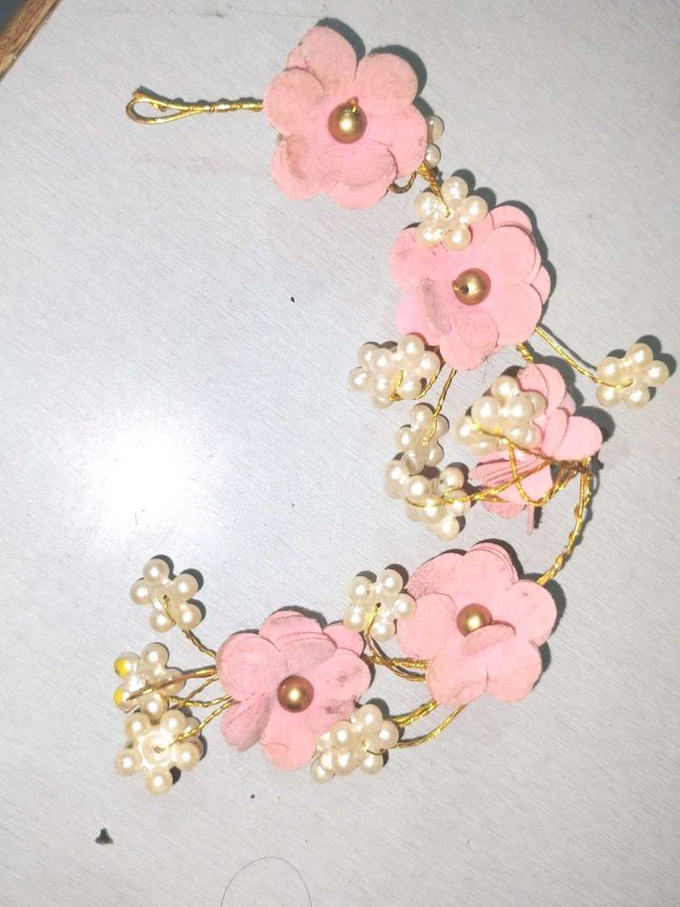 Pink Floral Hair Accessory🌷🌷🌷🌷
