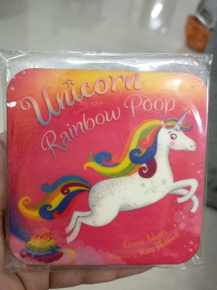 Unicorn and the Rainbow Fridge Magnet