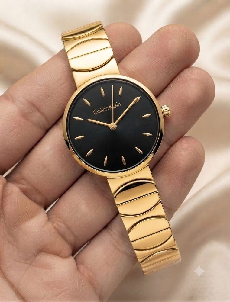 Elegant Gold Calvin Klein Watch