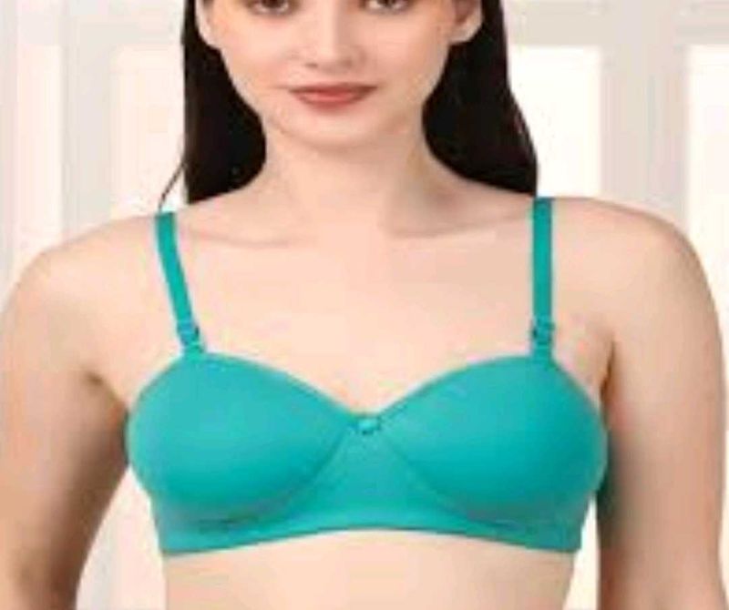 Teal Padded Everyday Bra