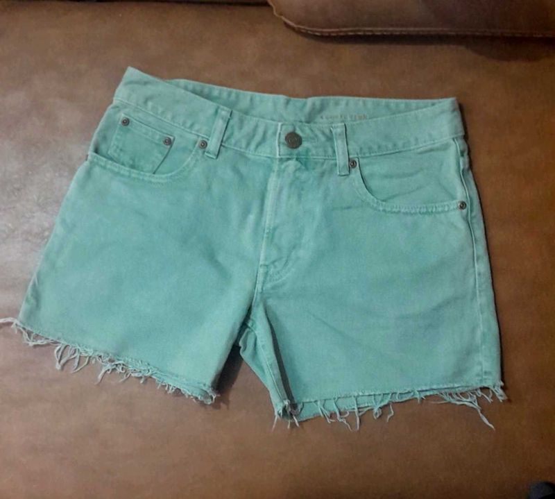 Green Short For Women