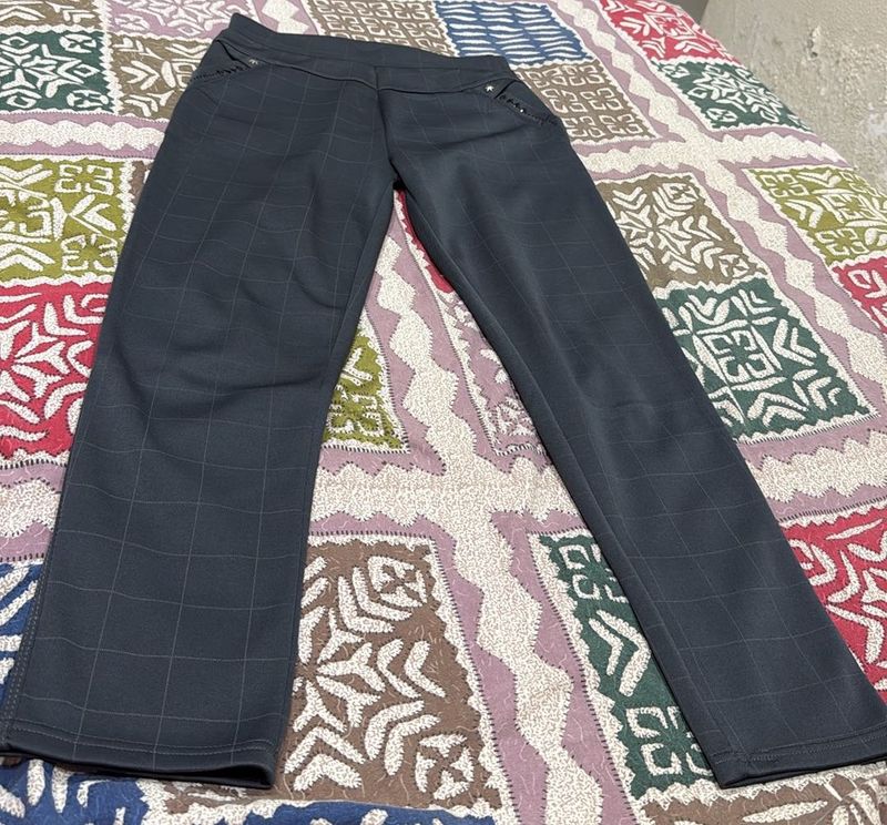 Chic Plaid Trousers