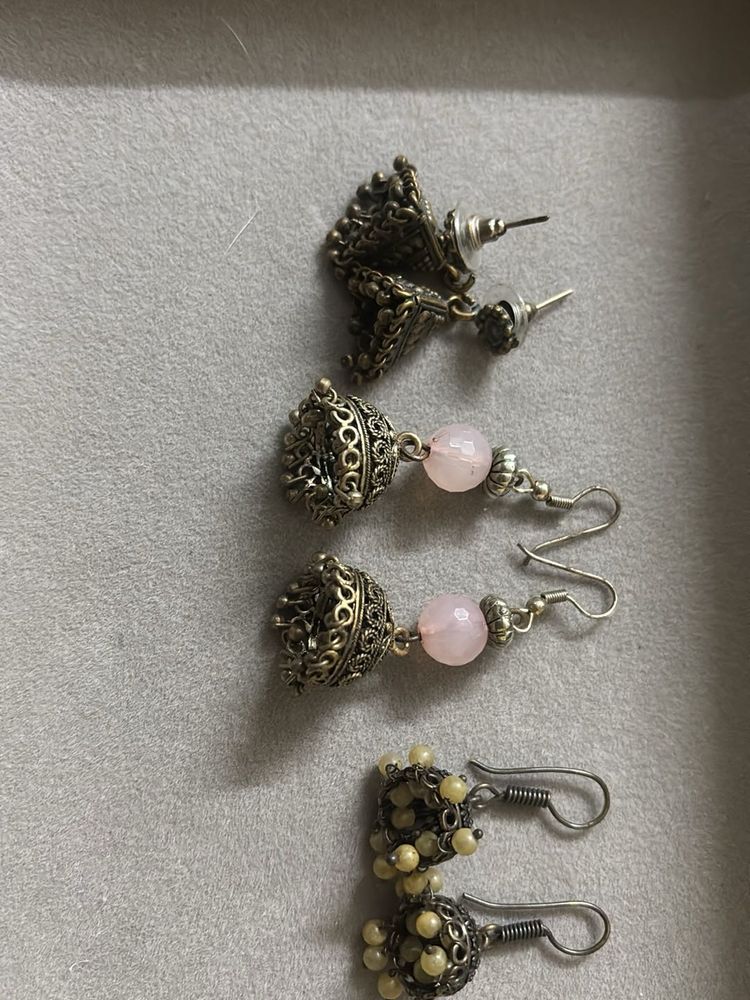 Assorted Jhumka Earrings