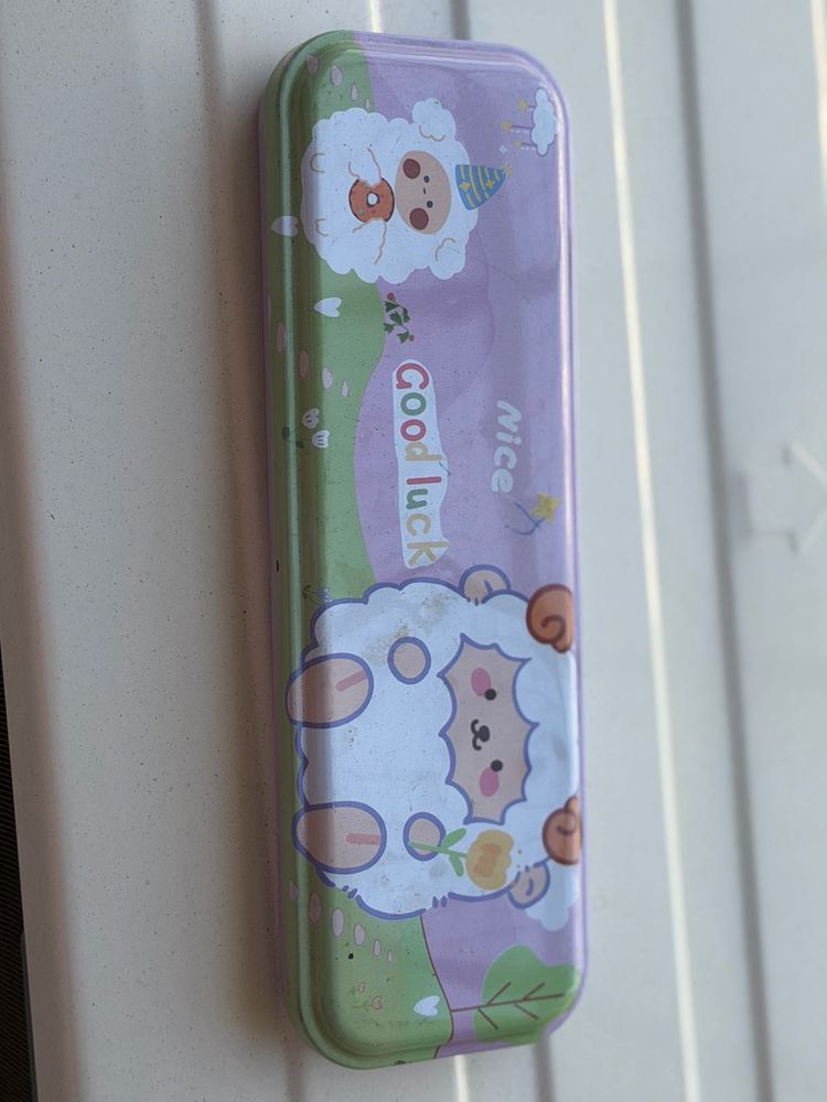 Cute Sheep Pencil Case for Kids