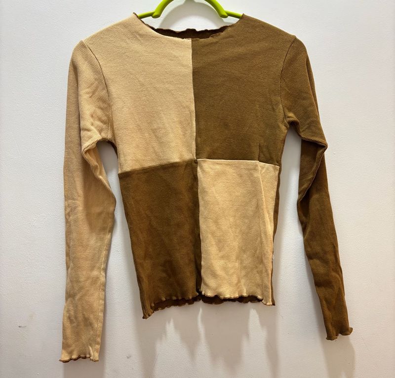Reversible Y2K Full Sleeves Top