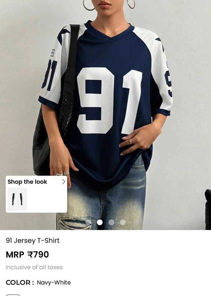 Retro Football Jersey Top