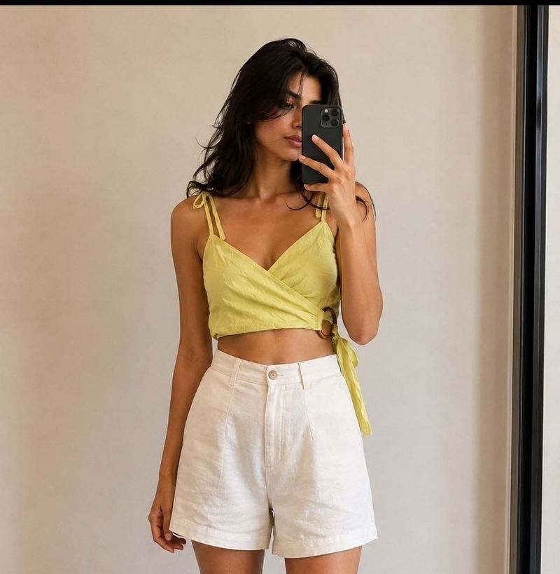 Wrap Crop Top