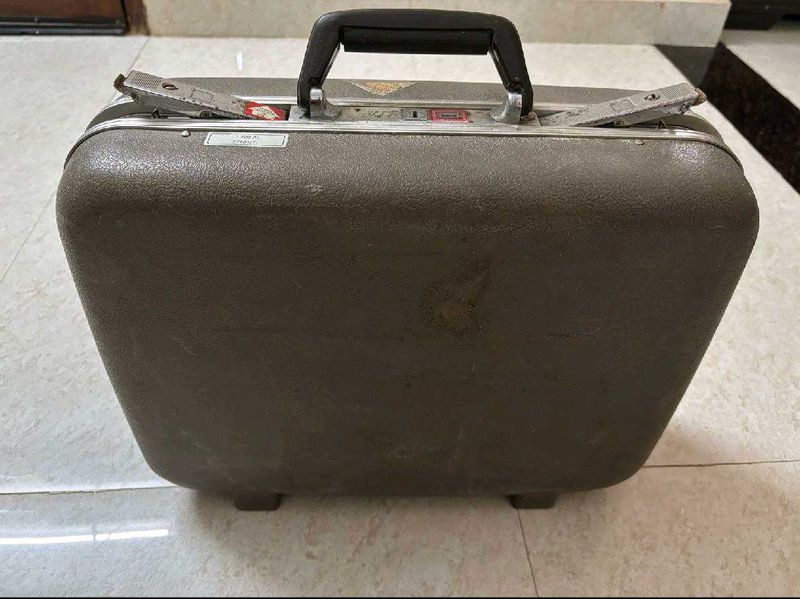 Vintage VIP Travel Suitcase