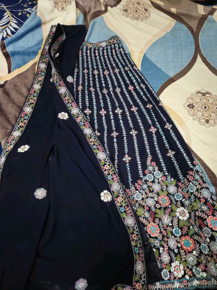 New Floral Sequin Lehenga Set in sale