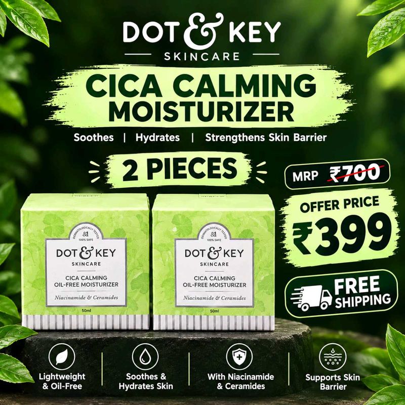 Dot &amp; Key Cica Calming Moisturizer (2 Pcs)