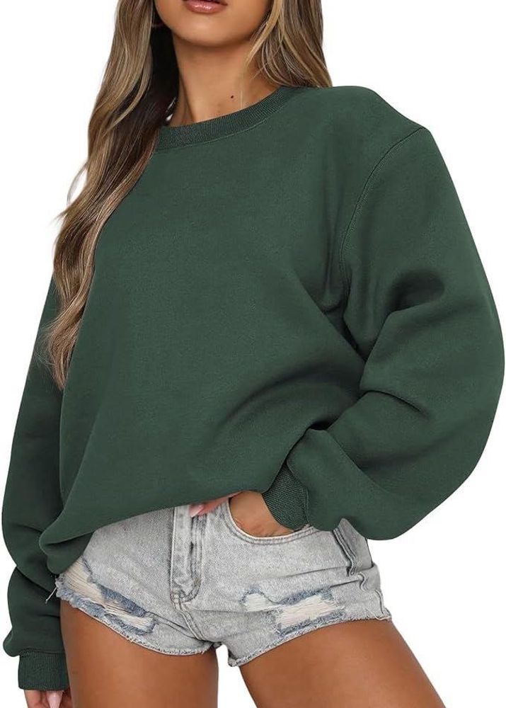 H&amp;M Forest Green Crewneck Sweatshirt