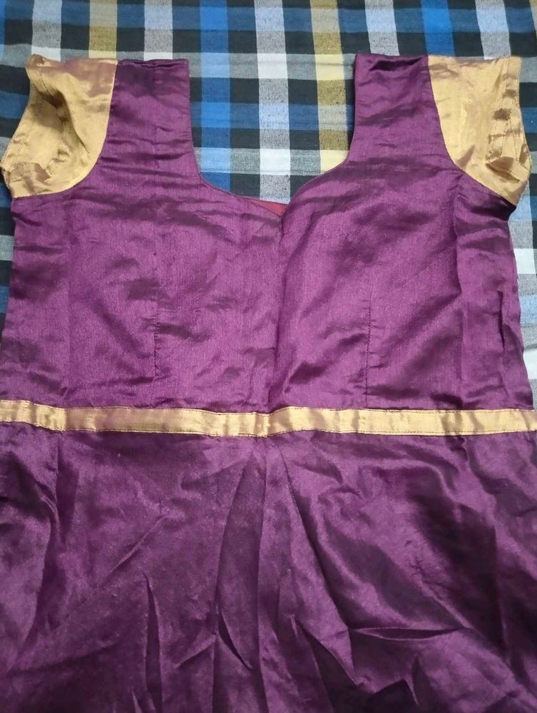 Burgundy Long Gown