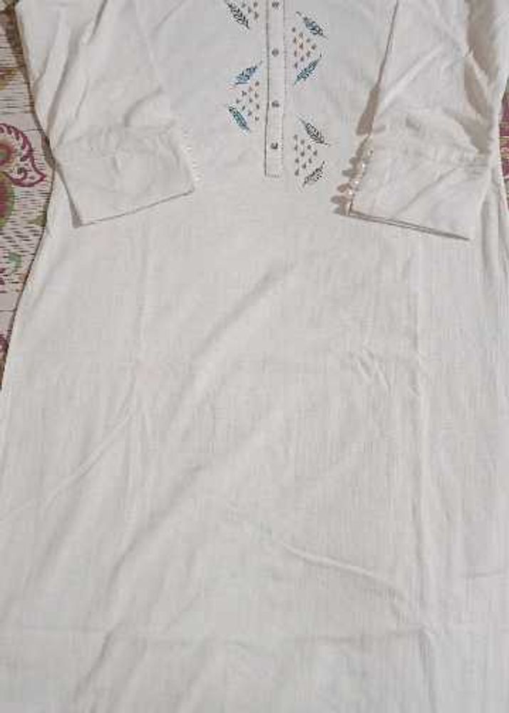 White kurti for women