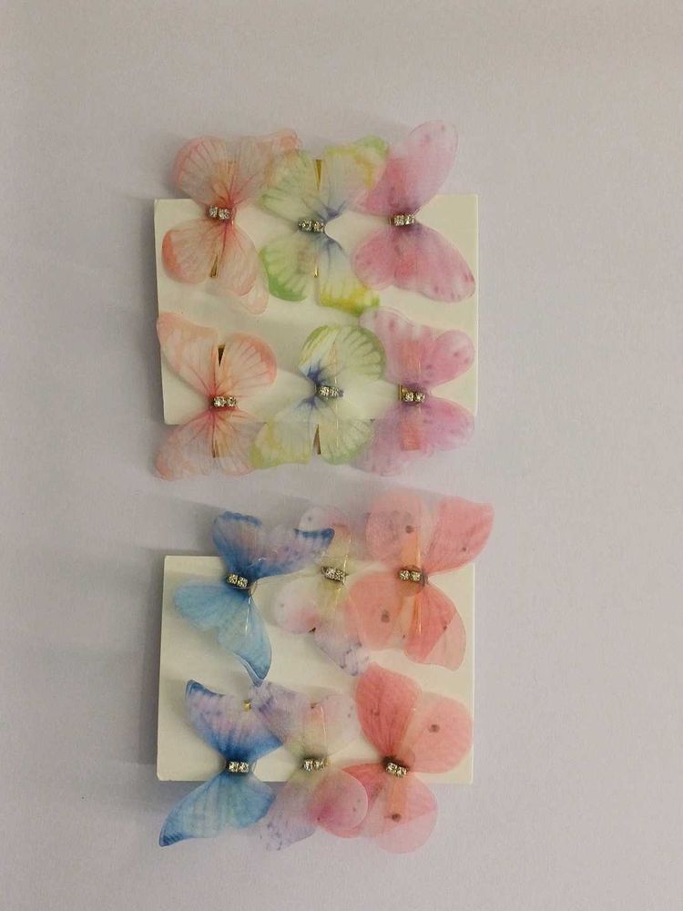 Butterfly Hair Clips - Adorable Style!