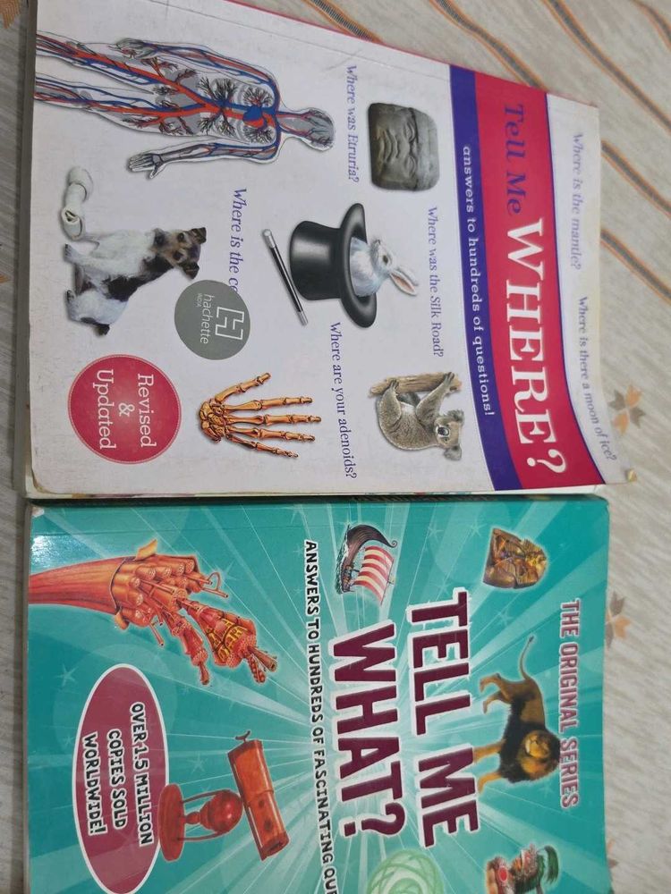 Tell Me Where &amp; What? Books