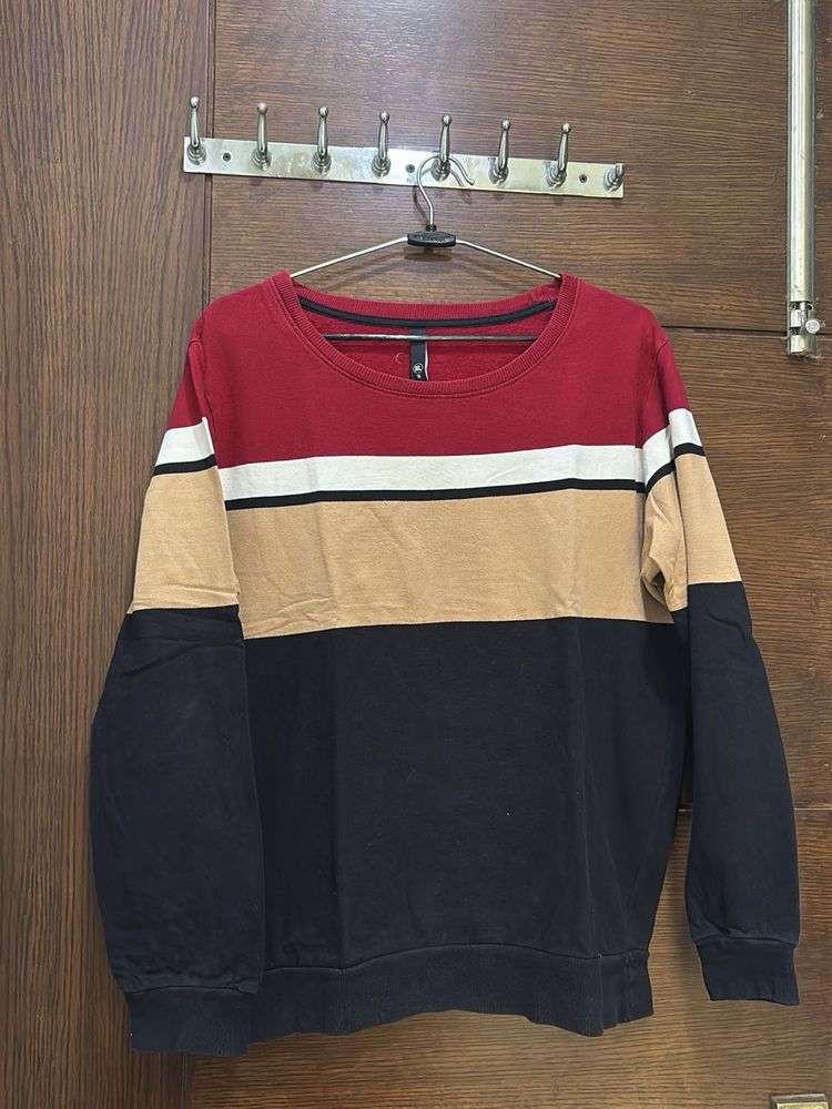Color Block Pullover