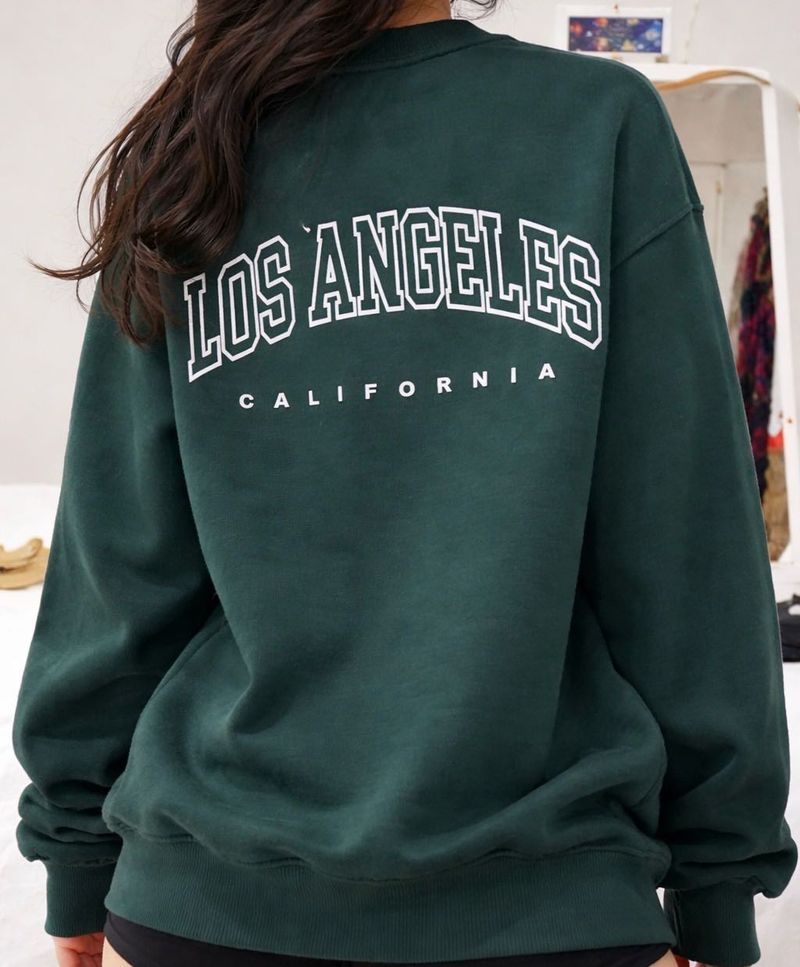 LA California Oversized Sweatshirt